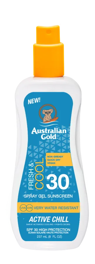 Australian Gold Fresh&Cool SPF 30 Spray Gel with Active Chill 237 ml