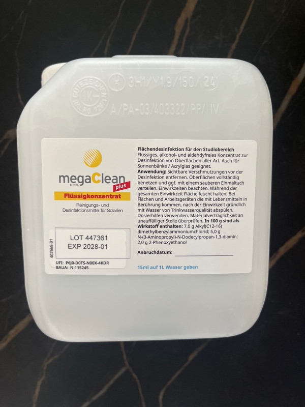 MegaClean Plus dezinfekcia-koncentrát 2 l