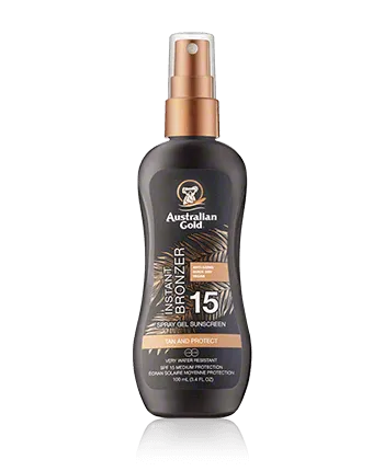 SPF 15 spray gel with bronzer 100 ml