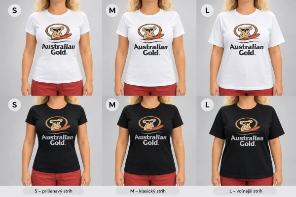 Dámske merch tričko Australian Gold 2
